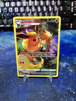 Pokemon Flareon SWSH09: Brilliant Stars Trainer Gallery #TG01/TG30 - Image 1