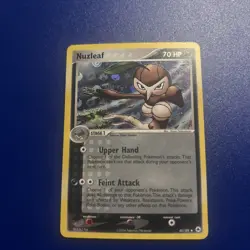 Nuzleaf 45/101 Reverse Holo EX Hidden Legends Set Pokemon Card 2004 LP - Image 1