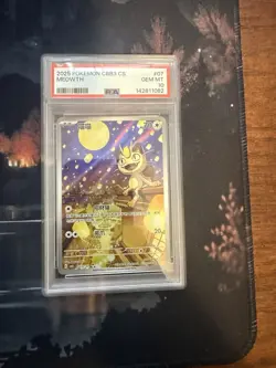 PSA 10 2025 Simplified Chinese Pokemon Meowth Gem Pack Vol 3 CBB3 CS 02 07 - Image 1