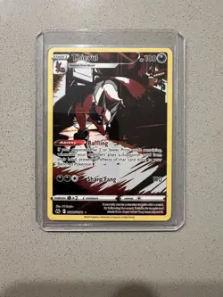 Thievul GG17/GG70 Galarian Gallery Full Art Holo Pokemon Card CROWN ZENITH NM - Image 1