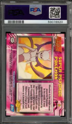Pokemon Super Psychic Pokemon Movie Edition Foil Promo #0 PSA 9 Mint - Image 2