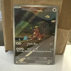 Pokemon Kangaskhan 204/182 Destined Rivals IR Near mint ships fast - Image 1
