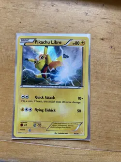 Pokemon Pikachu TCG Libre Holo Trainer Kit 30/30 XY - Image 1