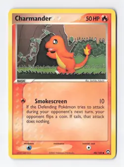 Charmander 48/108 Normal Common Power Keepers Pokemon Card TCG MP - Image 1