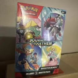 Pokemon TCG Journey Together Booster Bundle SEALED - 6 Booster Packs - Image 2