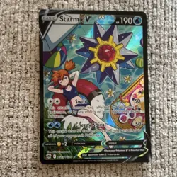 Pokemon Starmie V TG13/TG30 Ultra Rare Astral Radiance Full Art Holo - Image 1