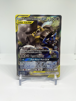 Lucario & Melmetal GX SM192 - Tag Team Full Art Promo Pokemon TCG - DMG - Image 1