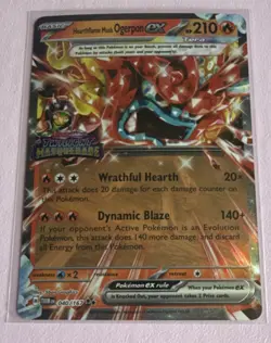 Pokemon ex Twilight Masquerade: Wellspring Mask, Hearthflame Mask Ogerpon - Image 3