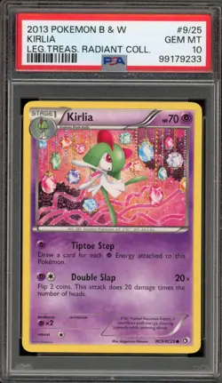 Pokemon Kirlia Legendary Treasures Radiant Coll. #RC9 PSA 10 Gem Mint - Image 1