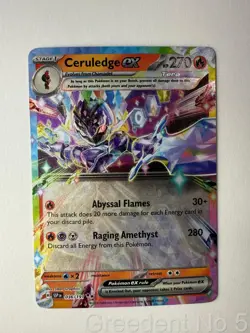 Ceruledge ex 036/191 Double Rare Surging Sparks Pokemon Near Mint - Image 1