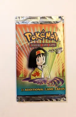 Pokemon Erika Gym Heroes Booster Pack WOTC (Booster Box Fresh) Read desc - Image 1