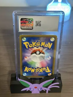 Pokemon Espeon & Deoxys GX CGC 8 TAG TEAM Holo 001/031 Smm Japanese - Image 4