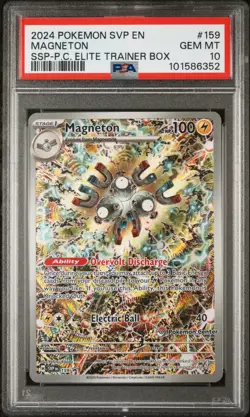 PSA 10 Magneton SVP 159 Pokemon Center Stamped Promo | Surging Sparks GEM MINT - Image 1