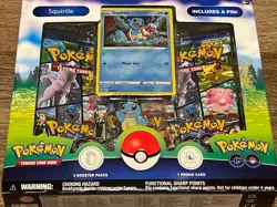 Pokemon Go - Squirtle Pin Collection New/Sealed - Image 2