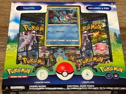Pokemon Go - Squirtle Pin Collection New/Sealed - Image 3