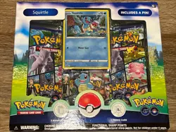 Pokemon Go - Squirtle Pin Collection New/Sealed - Image 4