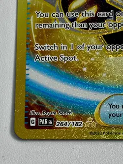 Counter Catcher 264/182 Hyper Rare Paradox Rift Pokemon - QTY - Image 3