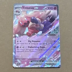 Pokemon Tinkaton EX 031 SVP Scarlet & Violet Promo Holo 300 HP - Image 1
