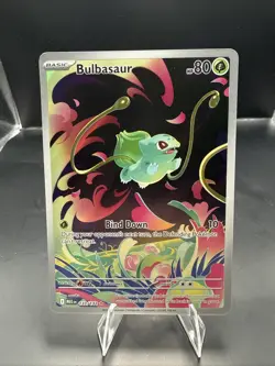 Pokemon 2025 Pokemon Mega Evolutions 133/132 Bulbasaur Illustration Rare - Image 1