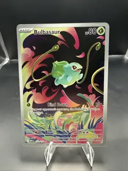 Pokemon 2025 Pokemon Mega Evolutions 133/132 Bulbasaur Illustration Rare - Image 2