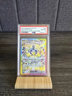 Pokemon Scarlet & Violet Stellar Crown PSA 10 Galvantula ex 168/142 - Image 1