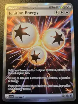 Ignition Energy 124/094 Ultra Rare Mega Evolution: Phantasmal Flames Pokemon TCG - Image 1