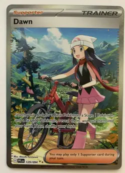 Pokemon Dawn 129/094 Me02 Phantasmal Flames SIR- pack fresh NM - Image 1
