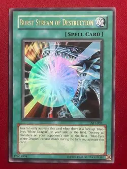Yugioh Burst Stream Of Destruction AST-038 Ultra Rare LP 0 - Near Mint - Image 1