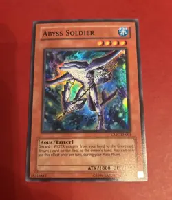 Yugioh - Abyss Soldier CMC-EN001 SUPER VLP/NM X1 - Image 1