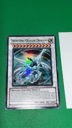 Shooting Quasar Dragon JUMP-EN055 Ultra Rare Limited Edition NM - LIGHTLY PLAYED - Image 1