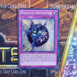 1x Magician Navigation - Secret Rare - MP17-EN110 - 1st Ed - LP - Image 1