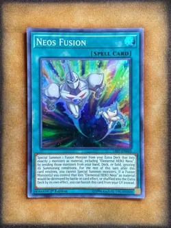 Yugioh Neos Fusion SAST-EN060 Super Rare 1st Ed NM - Image 1