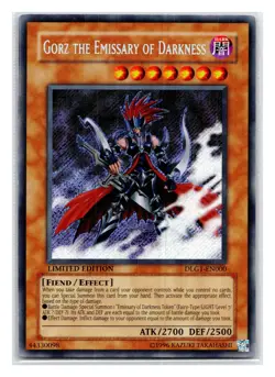 Gorz the Emissary of Darkness Secret Rare Dark Legends DLG1-EN000 LP - Image 1