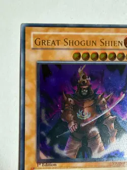 Great Shogun Shien Ultimate Rare Ston-en013 1st Edition LP Yugioh - Image 3