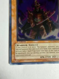 Great Shogun Shien Ultimate Rare Ston-en013 1st Edition LP Yugioh - Image 5