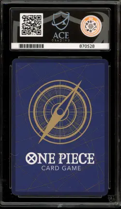 One Piece CCG Monkey.D.Luffy Shonen Jump Magazine Japanese Promo P-043 ACE 10 - Image 2