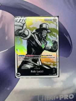 Rob Lucci (076) (Alternate Art) OP03-076 Pillars of Strength Foil - Image 1