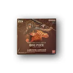 One Piece TCG Paramount War OP-02 Booster Box Red Bottom English Sealed New - Image 2