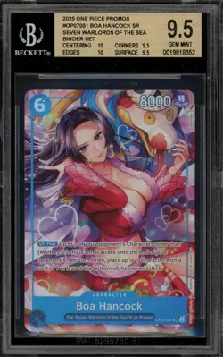 One Piece CCG Boa Hancock Seven Warlords of the Sea OP07-051 BGS 9.5 - Image 1