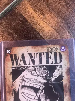 Marshall.D.Teach OP09-093 Wanted Poster Emperors in the New World One Piece TCG - Image 2