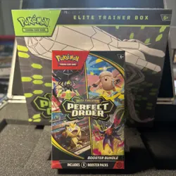 Pokemon TCG Perfect Order ETB & Booster Bundle Lot NEW SEALED - Image 1