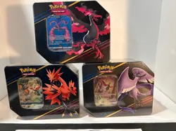 Lot of (3) 2023 Pokemon Crown Zenith Collectors Tins New Sealed Sweet!!! - Image 1