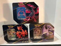 Lot of (3) 2023 Pokemon Crown Zenith Collectors Tins New Sealed Sweet!!! - Image 2