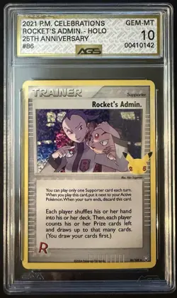 Pokemon Lot of 8 AGS Graded cards. English and Japanese. - Image 3