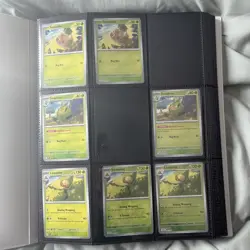 Pokemon White Flare Binder Lot – Master Ball, Poke Ball, EX, Hilda FA - Image 2