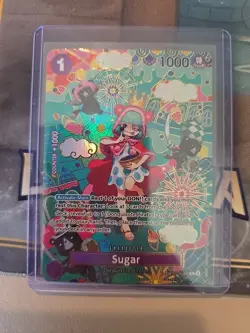 Bandai One Piece CCG Sugar OP10-065 Special Full Art Holo Character Card - Image 1