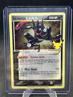 Greninja Gold Star SWSH144 SWSH: Sword & Shield Promo Cards Holo Celebrations - Image 1