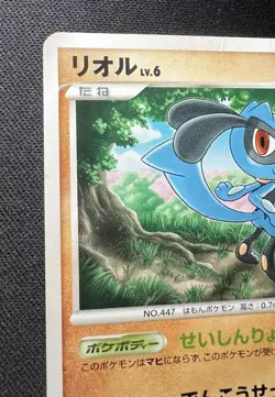 Riolu 088/DP-P MP - 2008 Japanese Pokemon Card - Meiji Chocolate Promo - Image 3