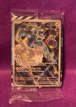 ⚡Thundurus 209 Sv: Scarlet & Violet Promo Black Bolt Cards Holo⚡ - Image 1