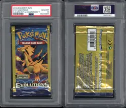 2016 Pokemon XY Evolutions 3-Card Foil Pack Booster MegaCharizard - 2x PSA 9-10 - Image 4